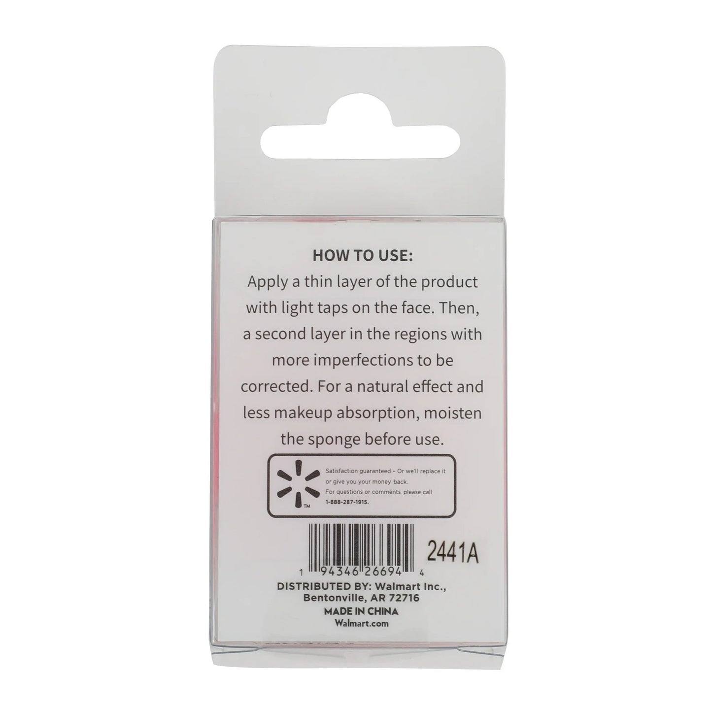 Make-up Sponge, Pink